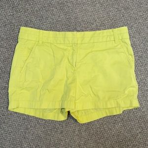 J Crew 4” Chino Shorts - size 6